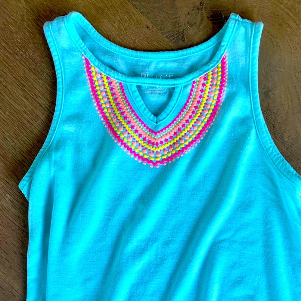 Bright, soft summer tank